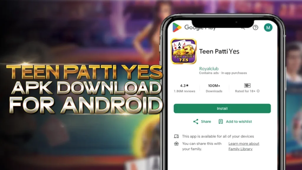 Teen Patti Yes APK Download for Android